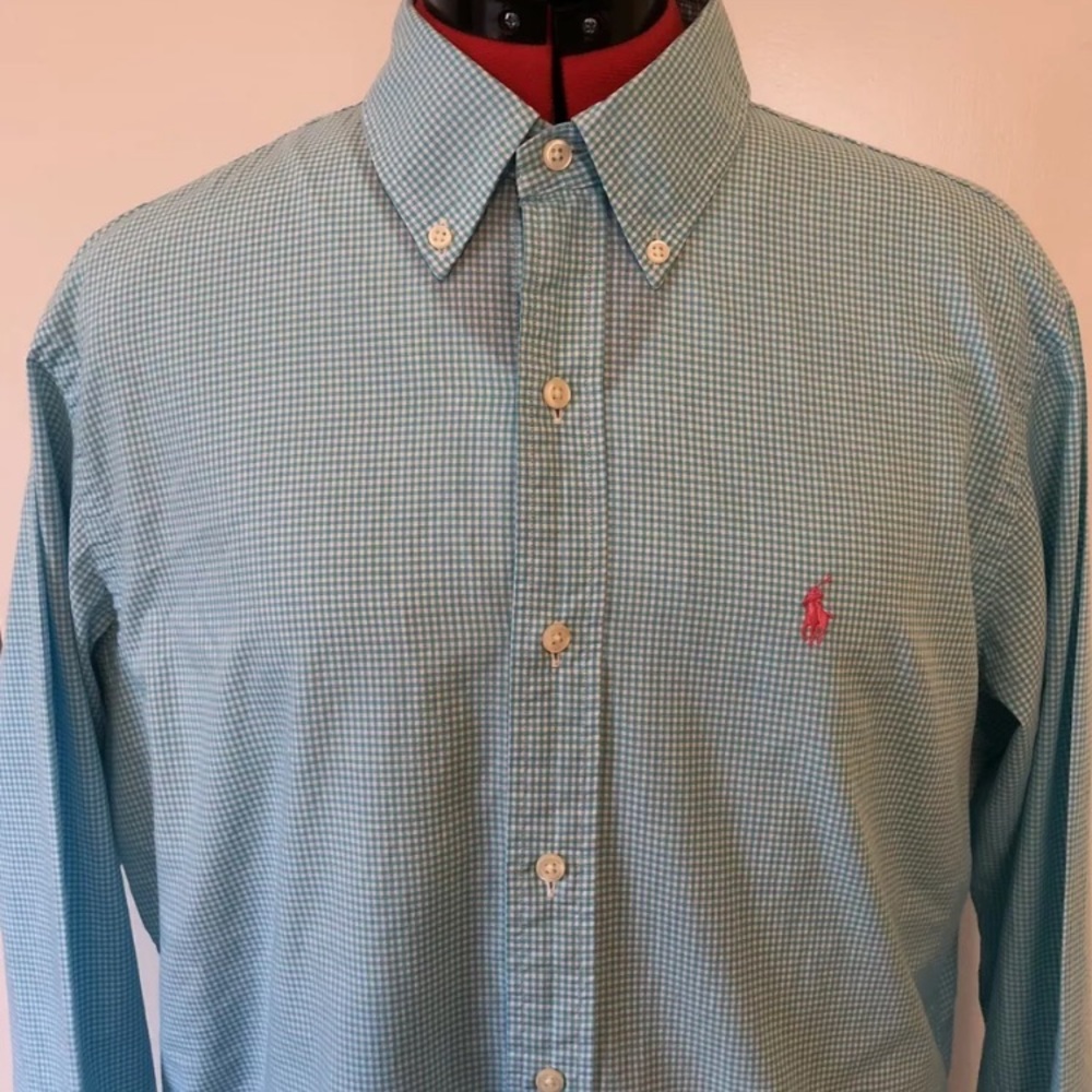 Men’s Large Polo by Ralph Lauren Long Sleeve